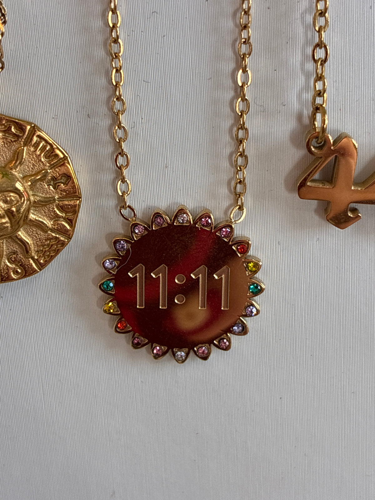 11 Disc Shape Necklace