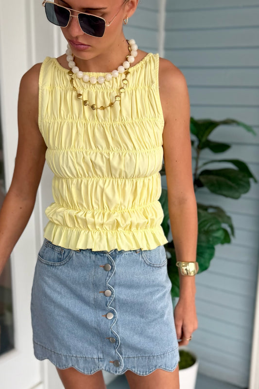 Denae Denim Skirt