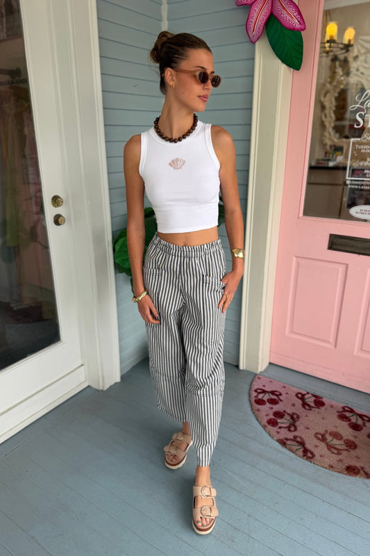 Dark Stripe Pant