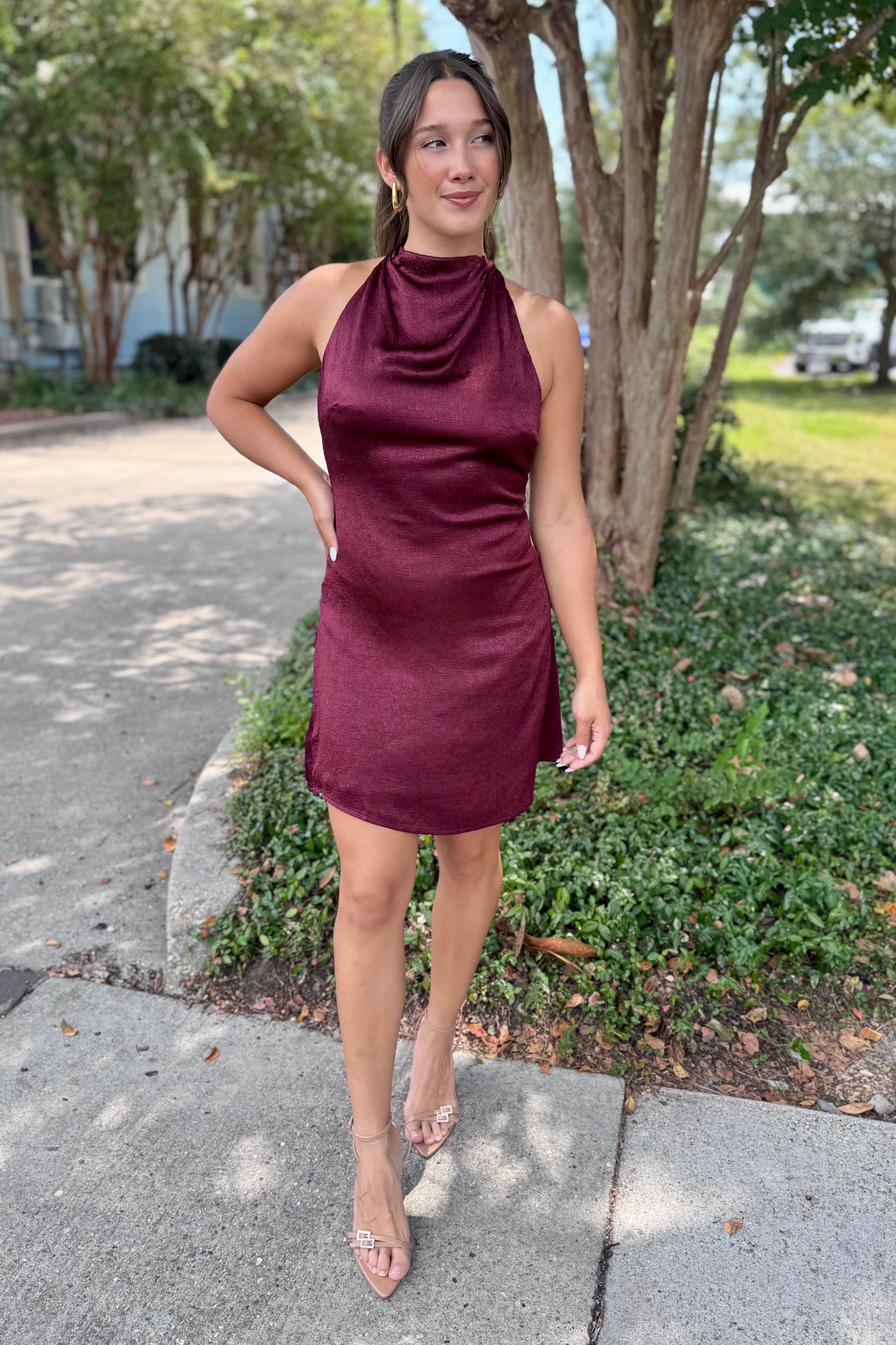 Merlot Dress La Sauce Style Merlot Dress La Sauce Style