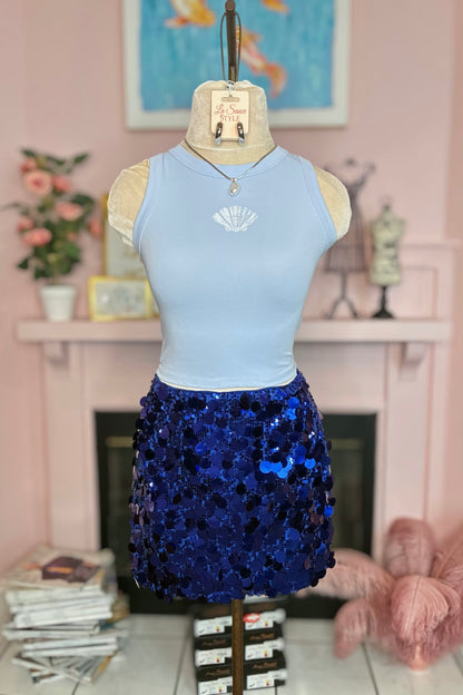 Shell Tank Top