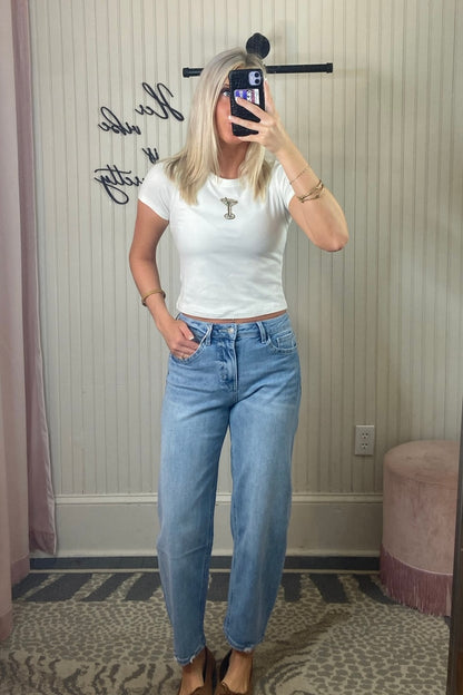 Suave Barrel Jean