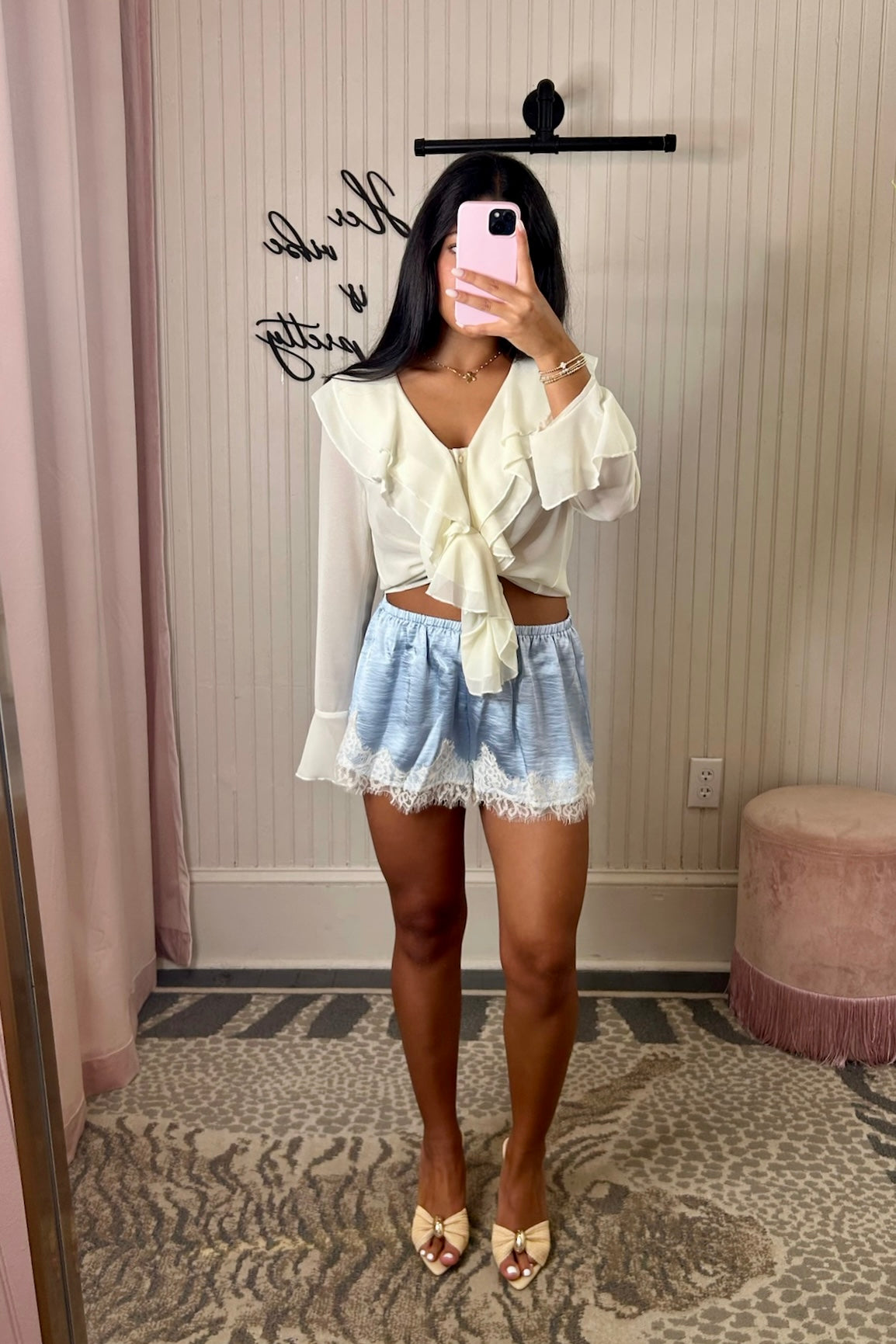 Sabrina Lace Short