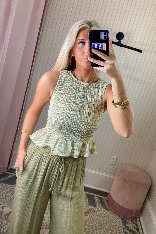 Clover Stripe Top
