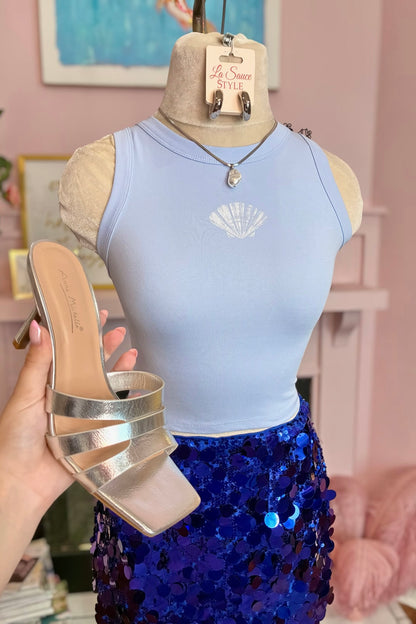 Shell Tank Top