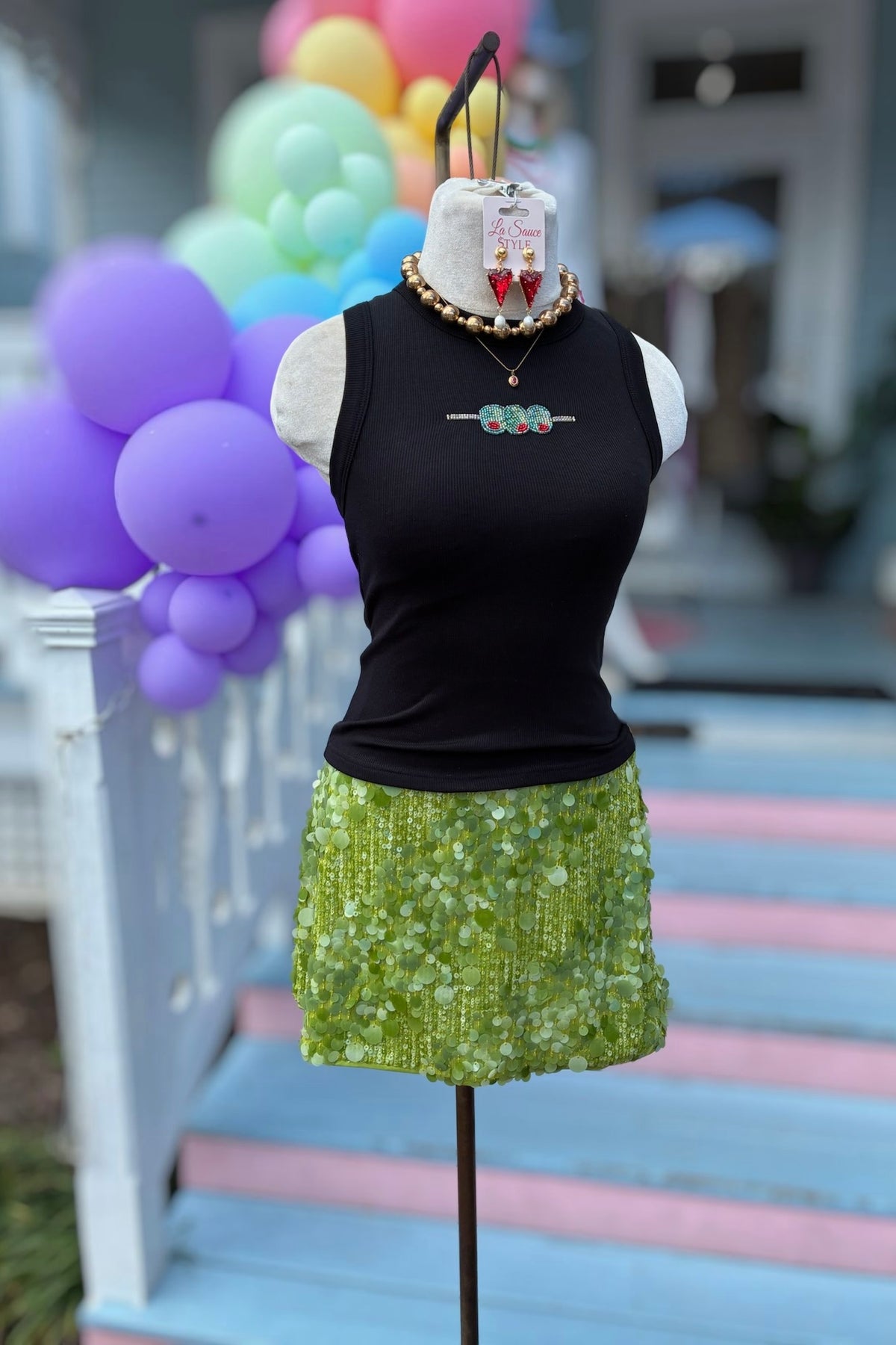 Olive Tank Top