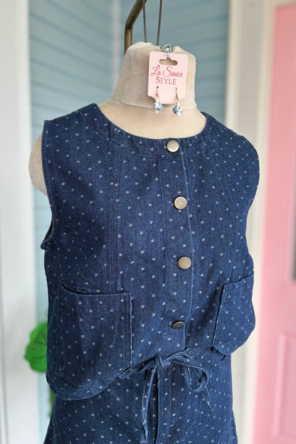 Darlin Denim Top