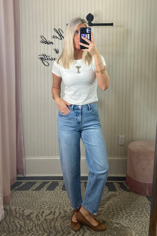 Suave Barrel Jean