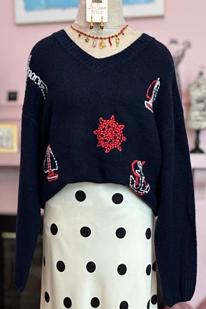 Nautical Sweater ￼