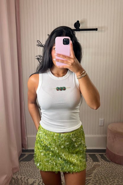 Olive Tank Top