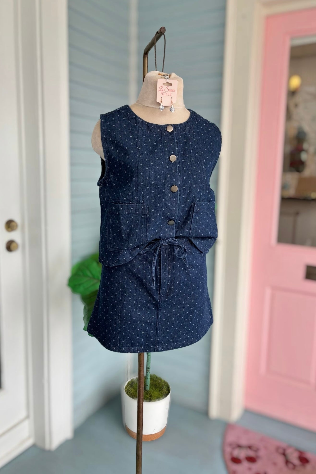 Darlin Denim Top