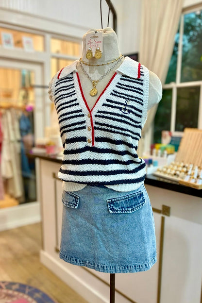 Daisy Denim Skirt