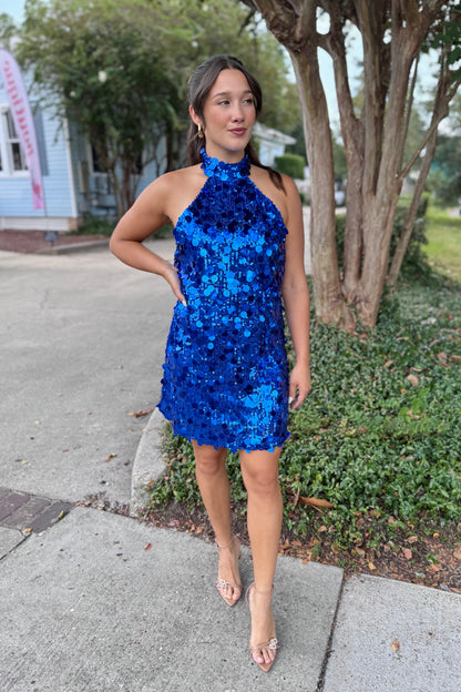 Azul Sequin Dress