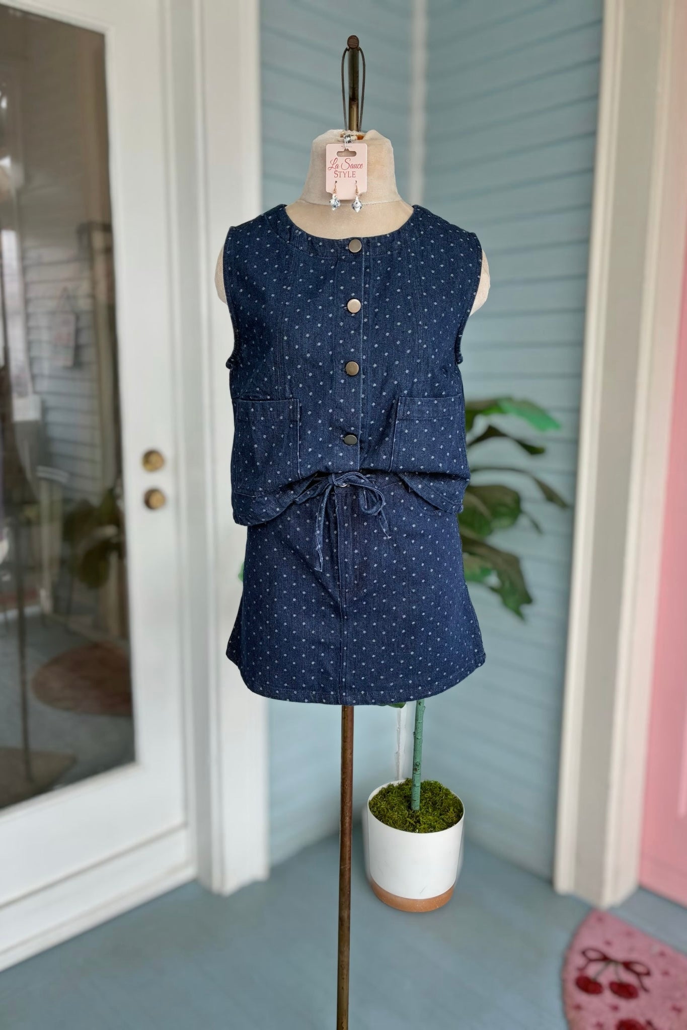 Darlin Denim Top