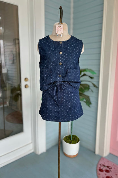 Darlin Denim Top